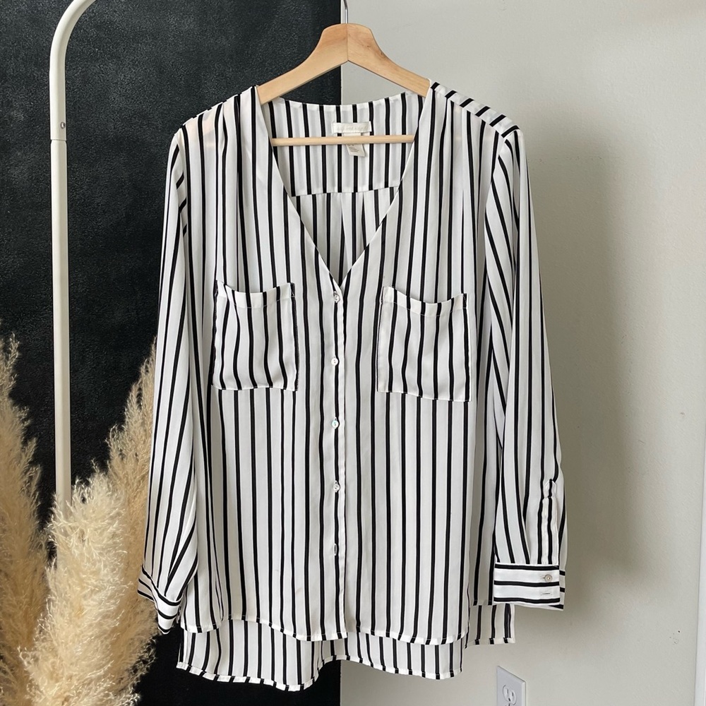Strip blouse